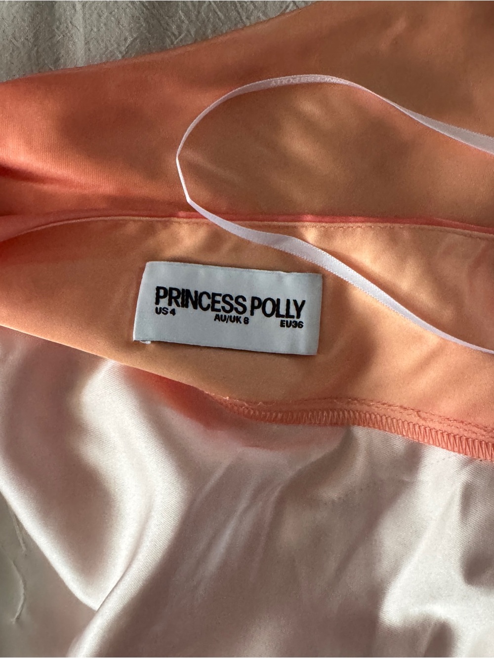 NWOT Princess Polly Laleisa Beaded Halter Mini Dress Multi - Picture 10 of 12